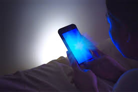 Protect eyes from blue light in night