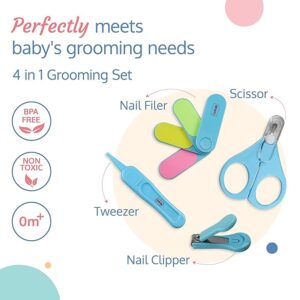 baby care nail cutter scissor cleaner