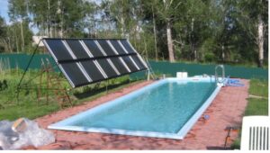 Solar Powered Swimming Heated