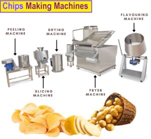 Automatic Potatoes chips making machines