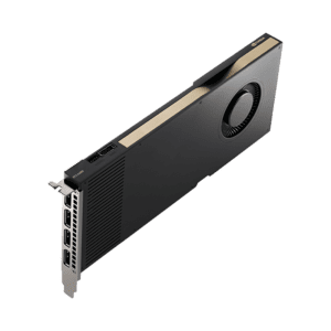 NVIDA GPU cards RTX A Series A4000 3QTR 16 GB