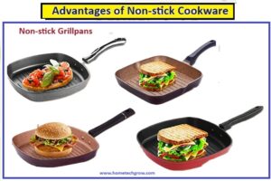 Advantages Non stick grill cookwares