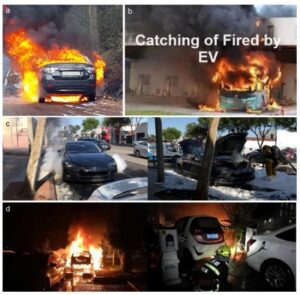 Catching fires by EV