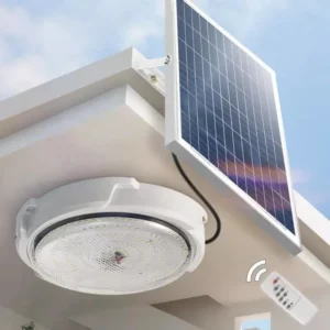 Indoor Solar Ceiling Light Factory Direct with Remote Control Solar Light