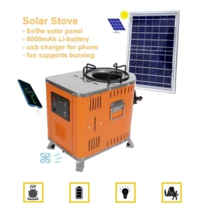 Modern Solar-Biomass-Wood-Gas-Stoves