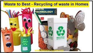 waste recycle ideas in home