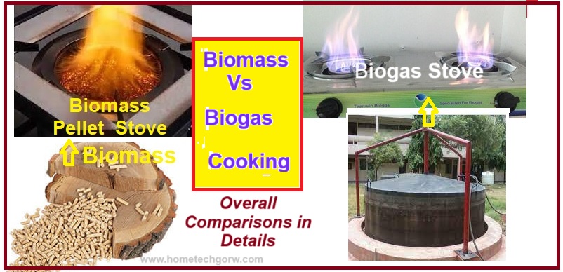 comparison of biomass and biogas cooking