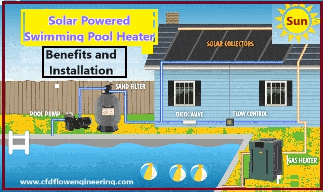 Principle of Solar Powered Swimming Heated