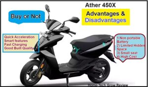 Ather 450x Pros and cons