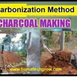 Traditional biomass charcoal making