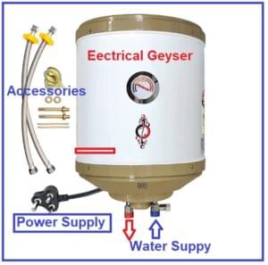 shockproof water geysers 