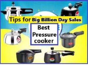 Pressure cooker Big Billion day sales online