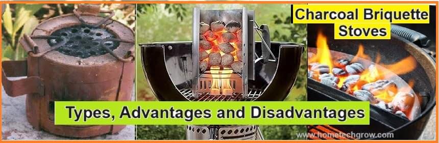 Scopes of charcoal briquette Stoves for cooking