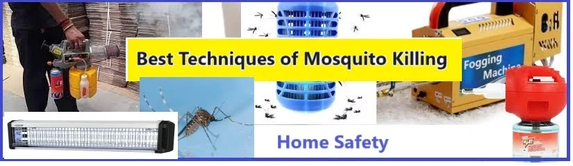 Best Methods for mosquito killing in Home