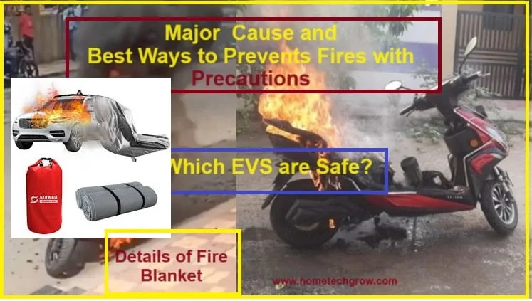 Major Cause and preventions of fires from battery in EV